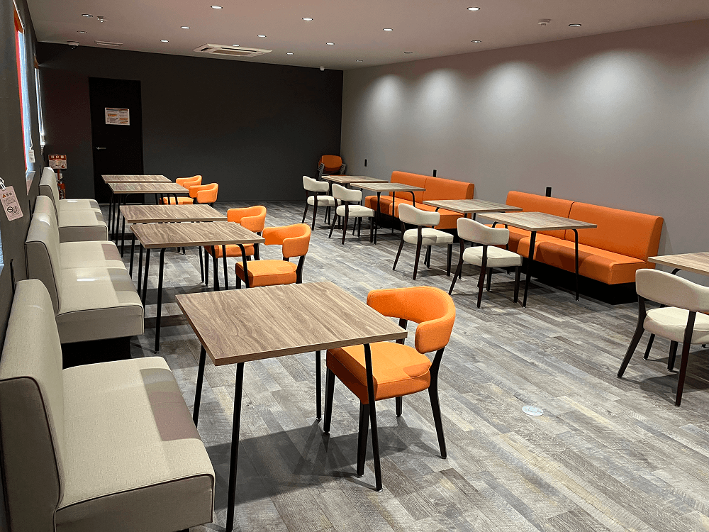 第一工場の休憩室