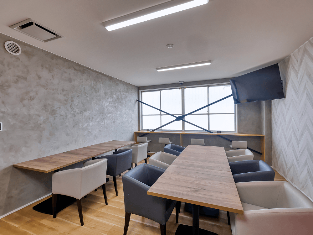 第二工場の休憩室