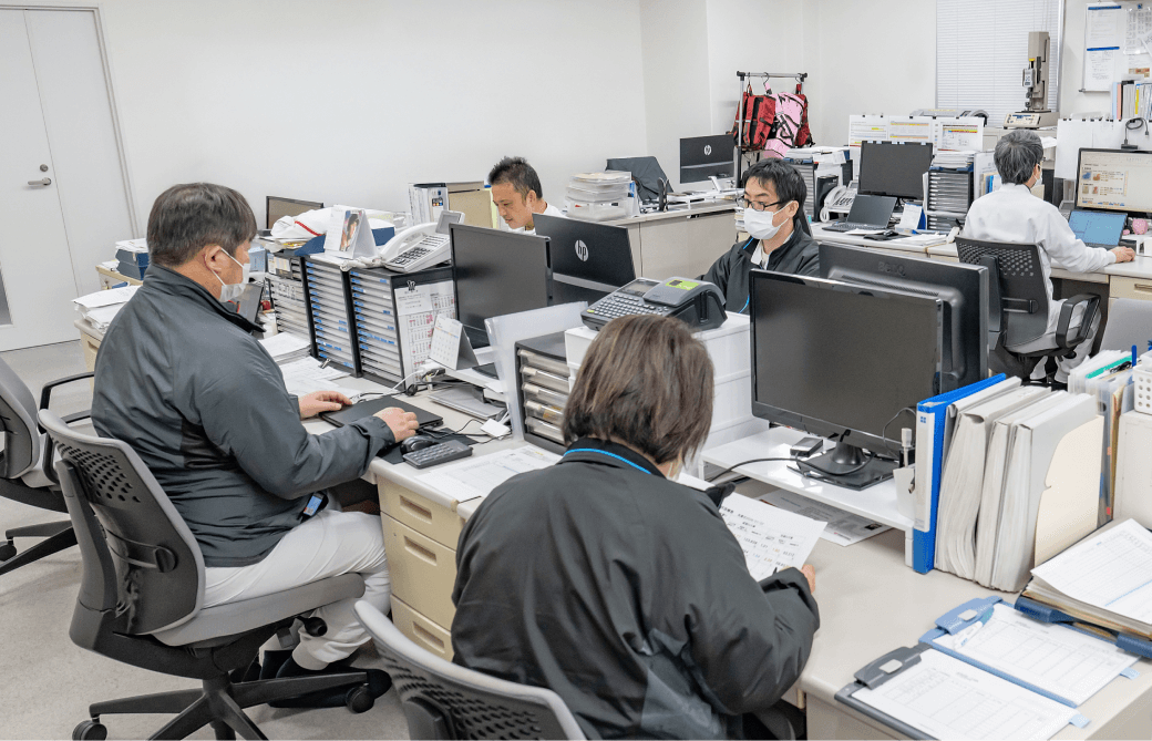 安全・安心を届けるための、確かな生産体制。