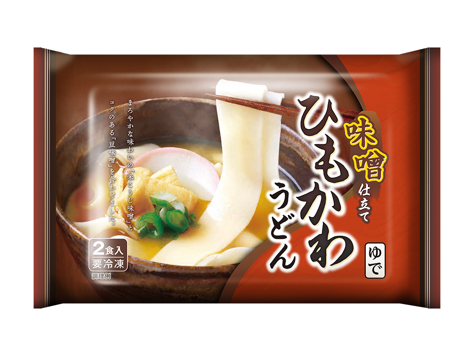 ひもかわうどん(味噌仕立て)  2食