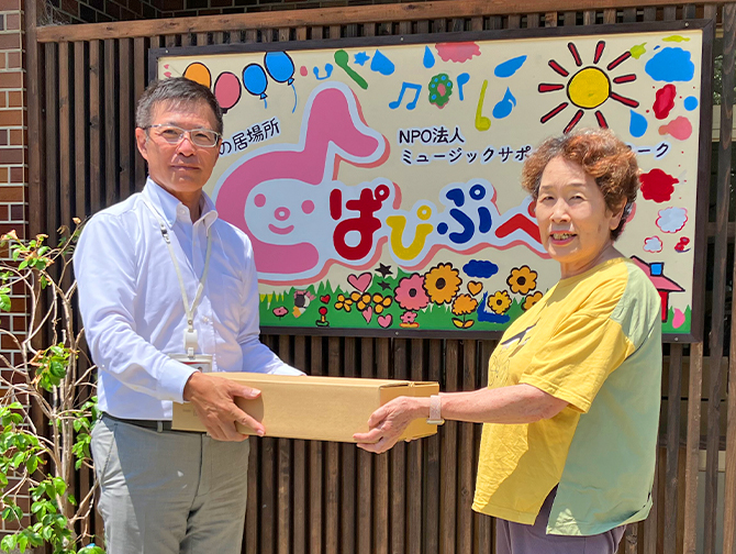 子ども食堂への食材提供先を拡大中