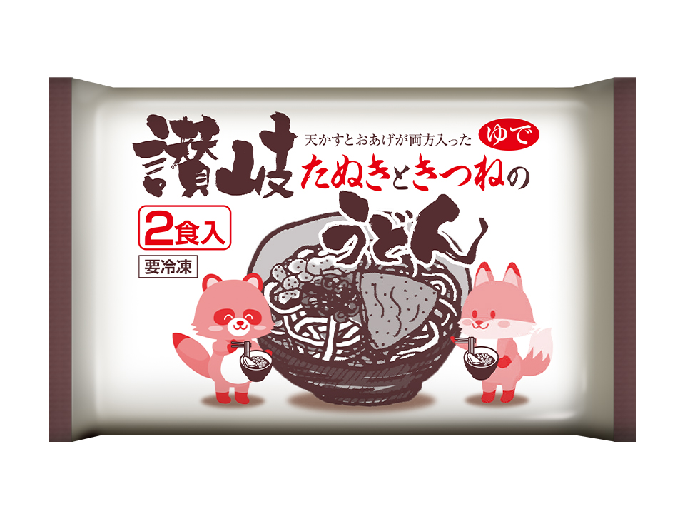 讃岐たぬきときつねのうどん