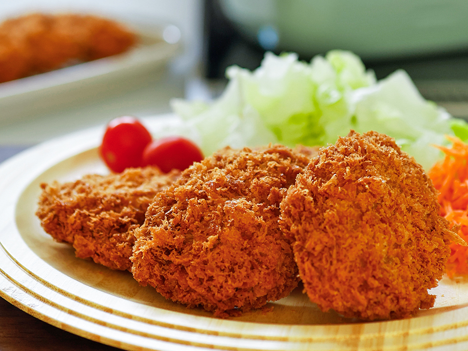 お家で揚げたて!!三元豚ヒレカツ