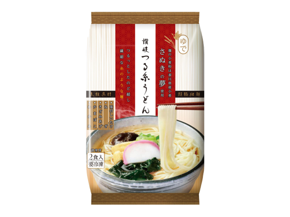 讃岐つる糸うどん(5種具材)２食